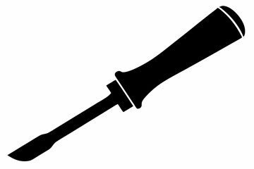chisel line art silhouette vector illustration