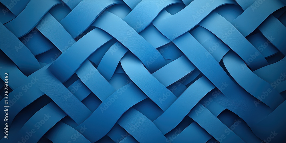 Poster abstract art background, a captivating abstract pattern featuring interlocking geometric shapes.