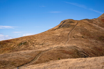 mountain church with offroad cars