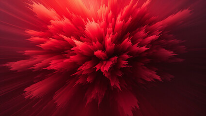 Obraz premium A bold and dramatic gradient transitioning from bright red to deep crimson, perfect for high-energy and passionate themes.