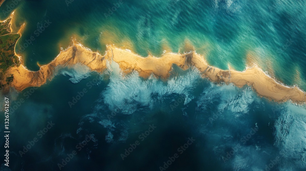 Poster coastal shorelines are being monitored through advanced satellite technology. this method allows ana