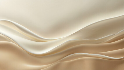 Fototapeta premium A sophisticated and understated gradient transitioning from soft ivory to light tan, providing a timeless and minimalistic aesthetic.