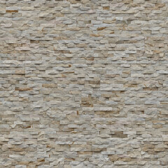 Seamless stone texture of rockface marble stack wall cladding