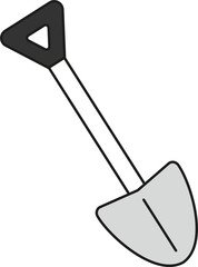 shovel vector illustration 삽 일러스트 png