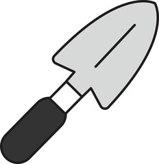 Shovel icon 모종삽 일러스트 작은삽 png