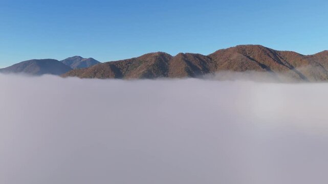 Mt. Fuij Japan Drone