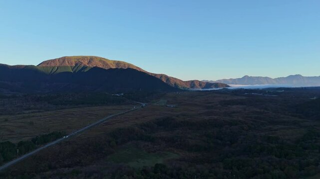 Mt. Fuij Japan Drone