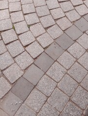 stone block paving