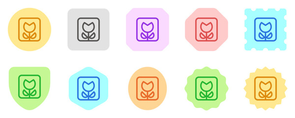 Editable flower, macro photography vector icon. Part of a big icon set family. Perfect for web and app interfaces, presentations, infographics, etc