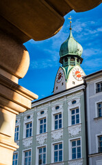 Obraz premium old town of Rosenheim - bavaria
