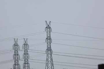 high voltage power lines