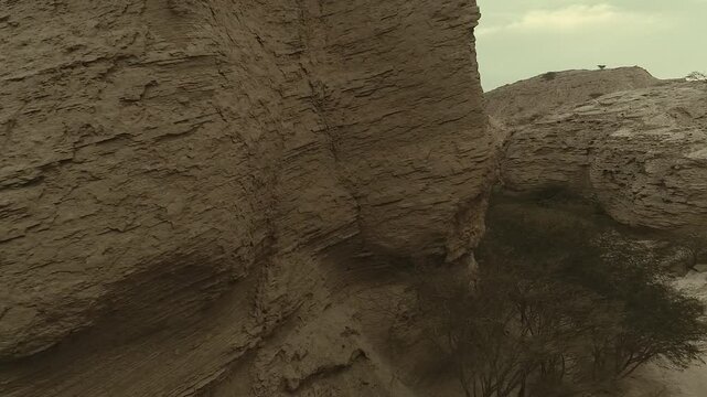 rock in the desert
