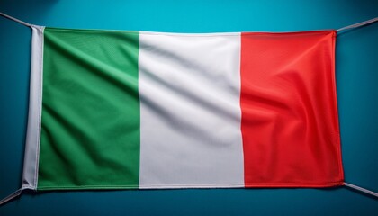 Obraz premium flag of italy isolated