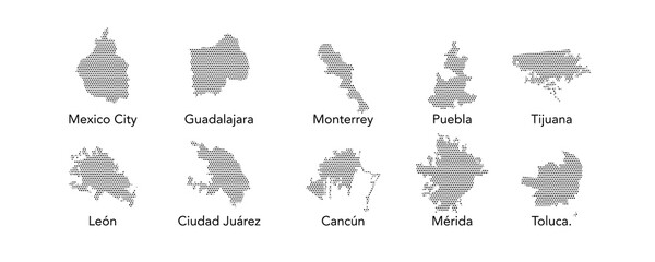 city of mexico map