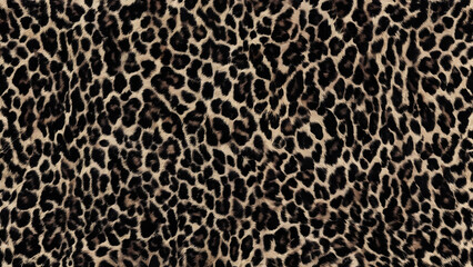 leopard, animal print, dark background, brown color, fur, real wild cat hair, fashion design