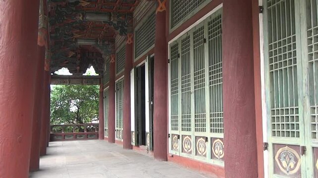 Royal villa of Ri Song Gye founder of the choson dynasty, Hamhung, North Korea