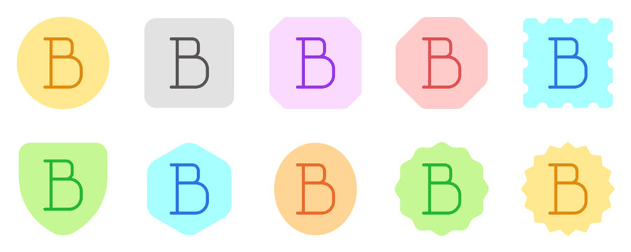 Editable bold text format vector icon. Part of a big icon set family. Perfect for web and app interfaces, presentations, infographics, etc