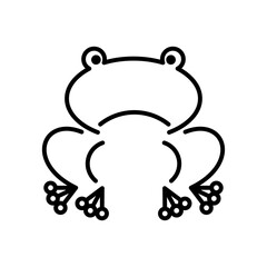 カエルのアイコン