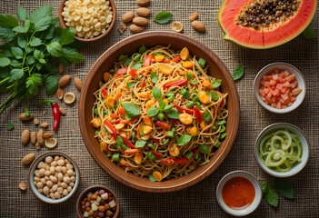 vegetable soup with beans and vegetables