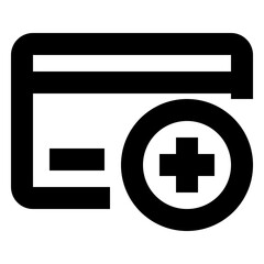 Fototapeta premium payment regular icon