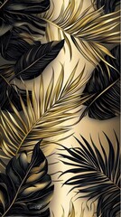 A vibrant representation of nature's beauty highlighted by a golden touch.