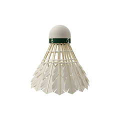 badminton shuttlecock isolated on transparent background. badminton shuttlecock png
