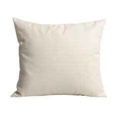 white pillow isolated on white