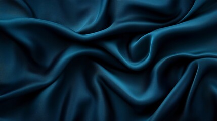 Fototapeta premium Turquoise blending seamlessly into deep navy blue plain background