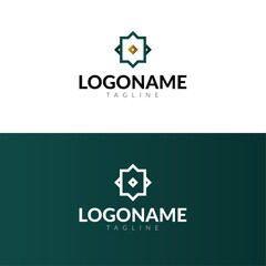 islamic geometry logo design