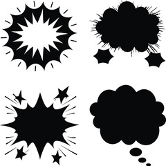 Fototapeta premium set of weather symbols
