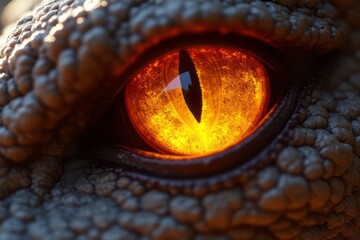 Fototapeta premium Eyes of the Inferno