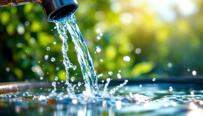 fresh clear water pipe