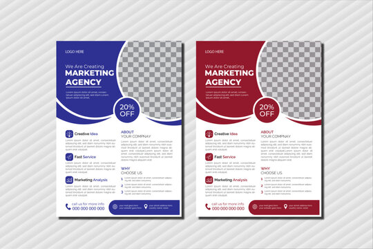 Creative corporate flyer design