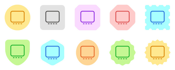 Editable vector gallery view icon. Part of a big icon set family. Perfect for web and app interfaces, presentations, infographics, etc