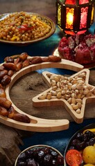 Dates for iftar. Ramadan food