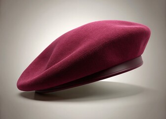 Maroon Beret - Fashion Accessory Image