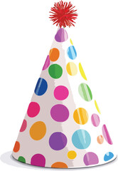 birthday hat vector