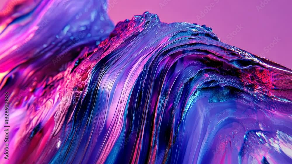 Aufkleber colorful abstract texture showcasing vibrant hues and dynamic patterns in a fluid design