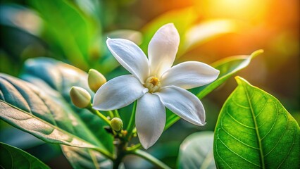 Obraz premium Sampaguita Flower - Tropical Beauty