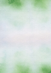 Watercolor abstract Green art texture