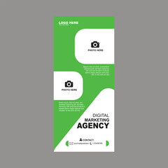 rollup banner  design template