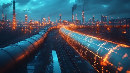 oil and gas pipes
