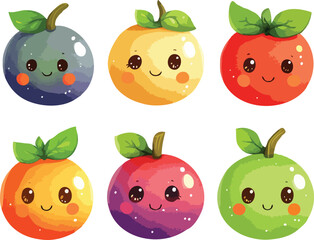 set of fruits