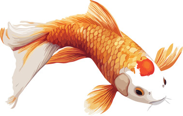Fototapeta premium vector art of fish