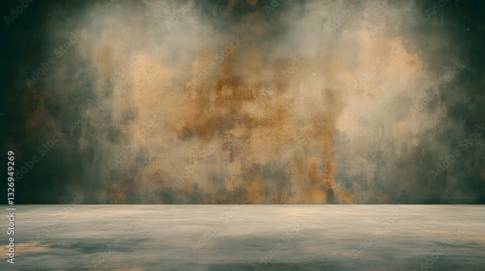 Poster abstract texture background with grunge and soft light effects