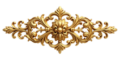 antique golden ornament