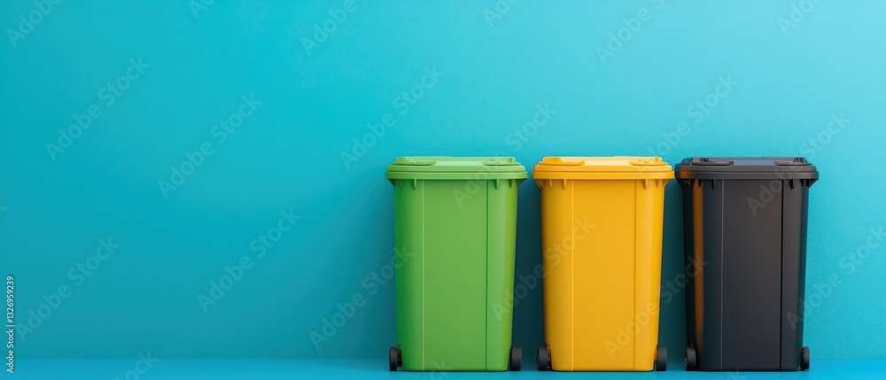 Aufkleber electronic waste management e-waste recycling technology. smart e-waste bins with iot sensors enabli