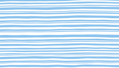 Obraz premium Blue and white striped fabric, high resolution background, hand-drawn digital illustration. White tone