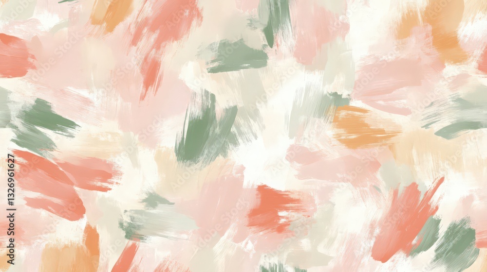 Poster abstract painting background with harmonious strokes of artistic expression