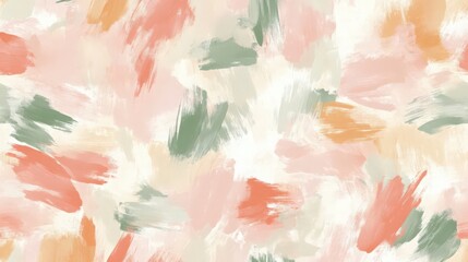 Abstract painting background with harmonious strokes of artistic expression